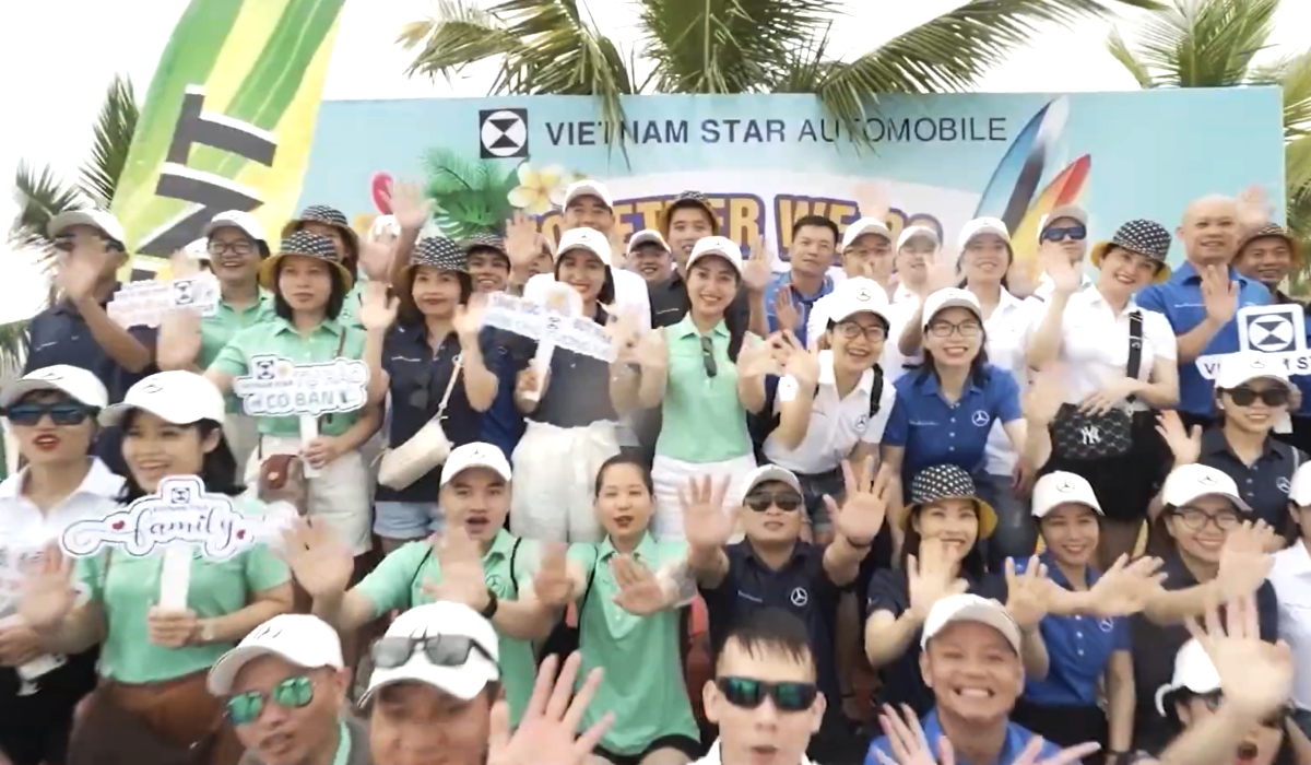 Vietnam Star Automobile organises a Team Building retreat for its growing family