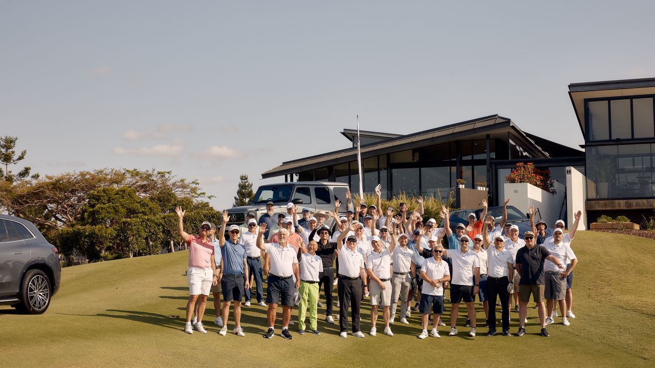 The first round of LSH Auto Australia Golf Cup 2024 tees off in Brisbane.