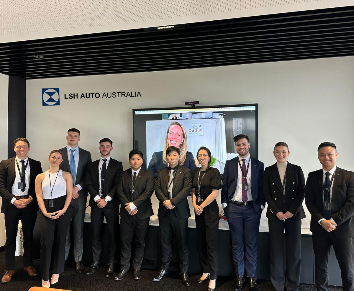 Second intake of LSH Auto Australia Product Cadets program arrives.