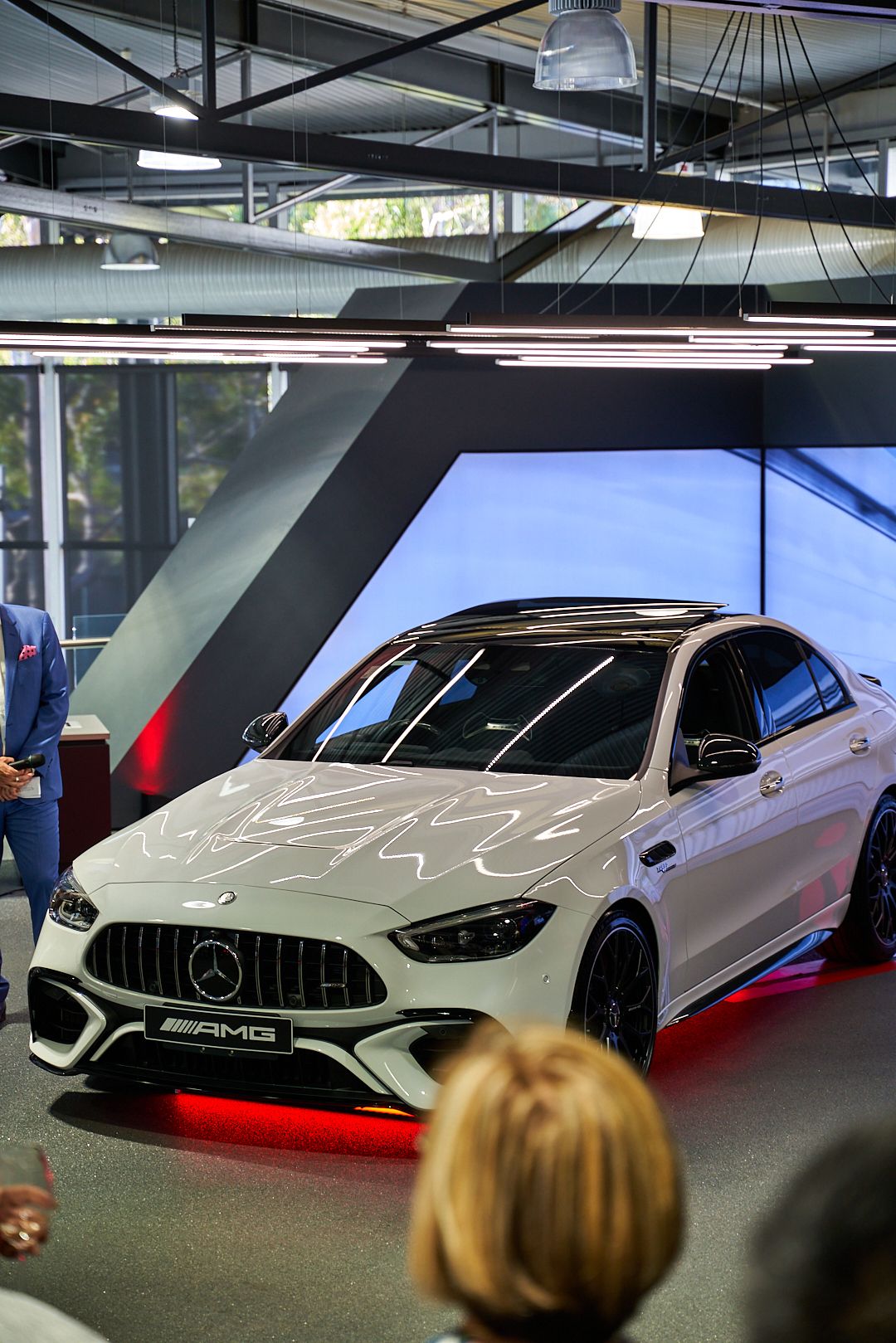 LSH Auto Melbourne unveils the high-performance Mercedes-AMG C 63 S E…with a little help from its friends