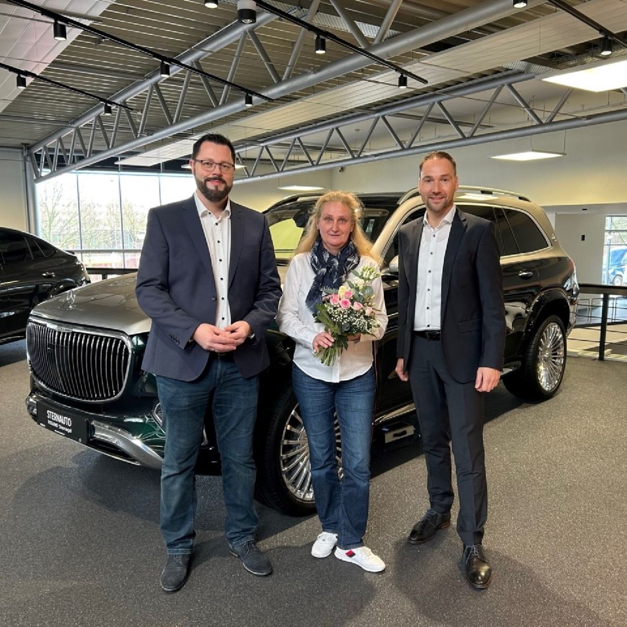 STERNAUTO Group celebrates Alexandra Probst on her 25th anniversary with the company.