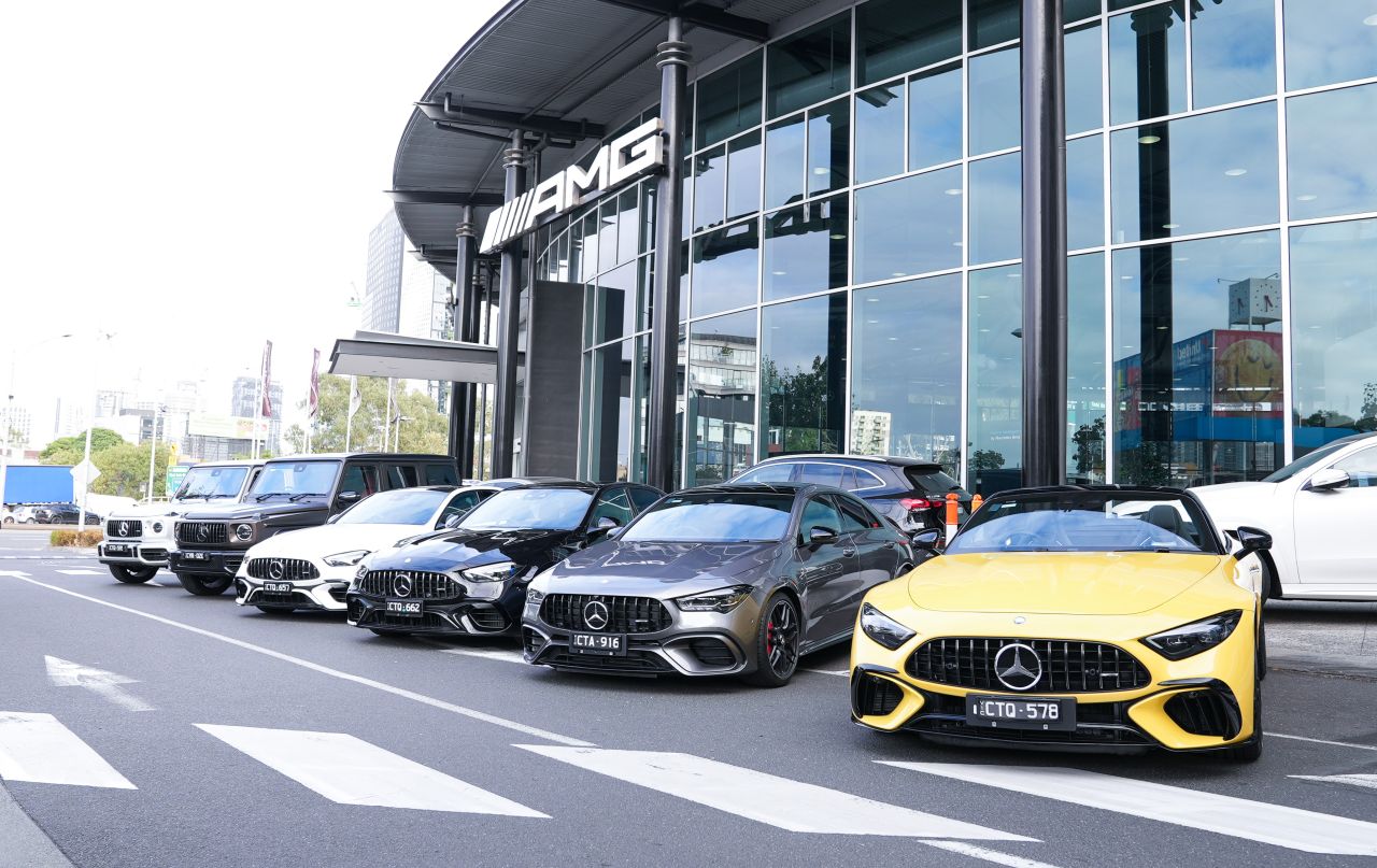 IWC customers experience the thrill of an AMG Drive Day with LSH Auto Melbourne.