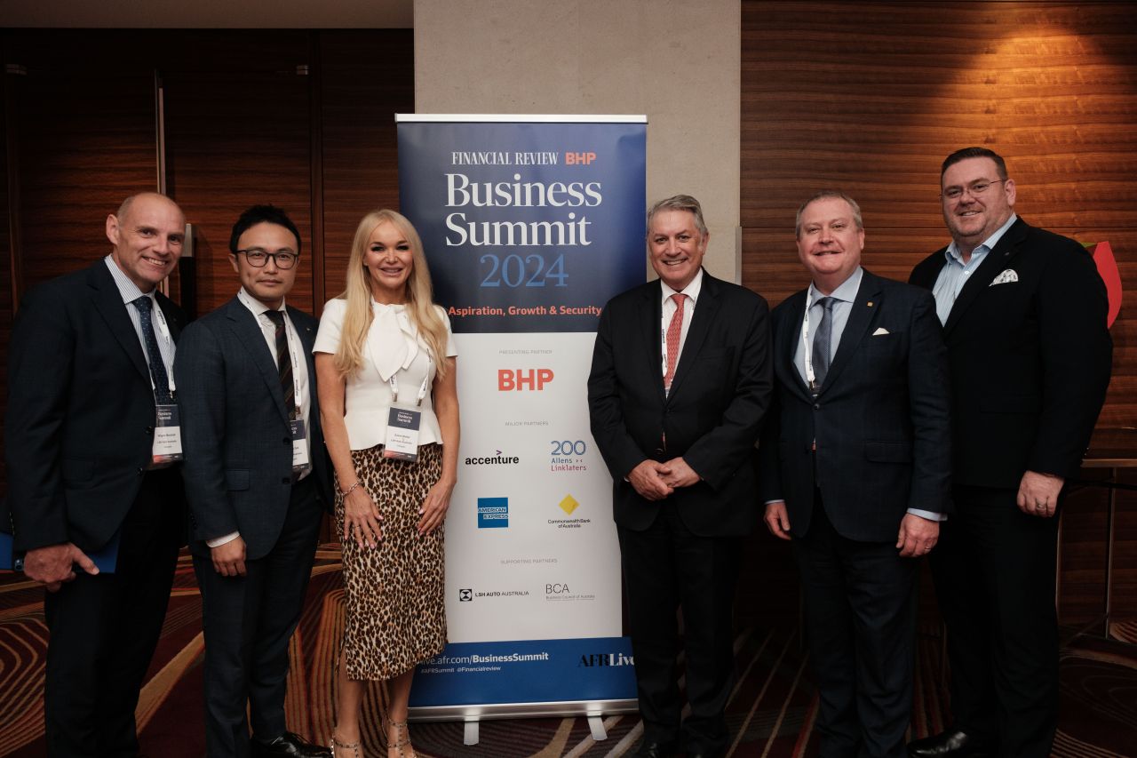 LSH Auto Australia continues to support the business community through the AFR Business Summit.