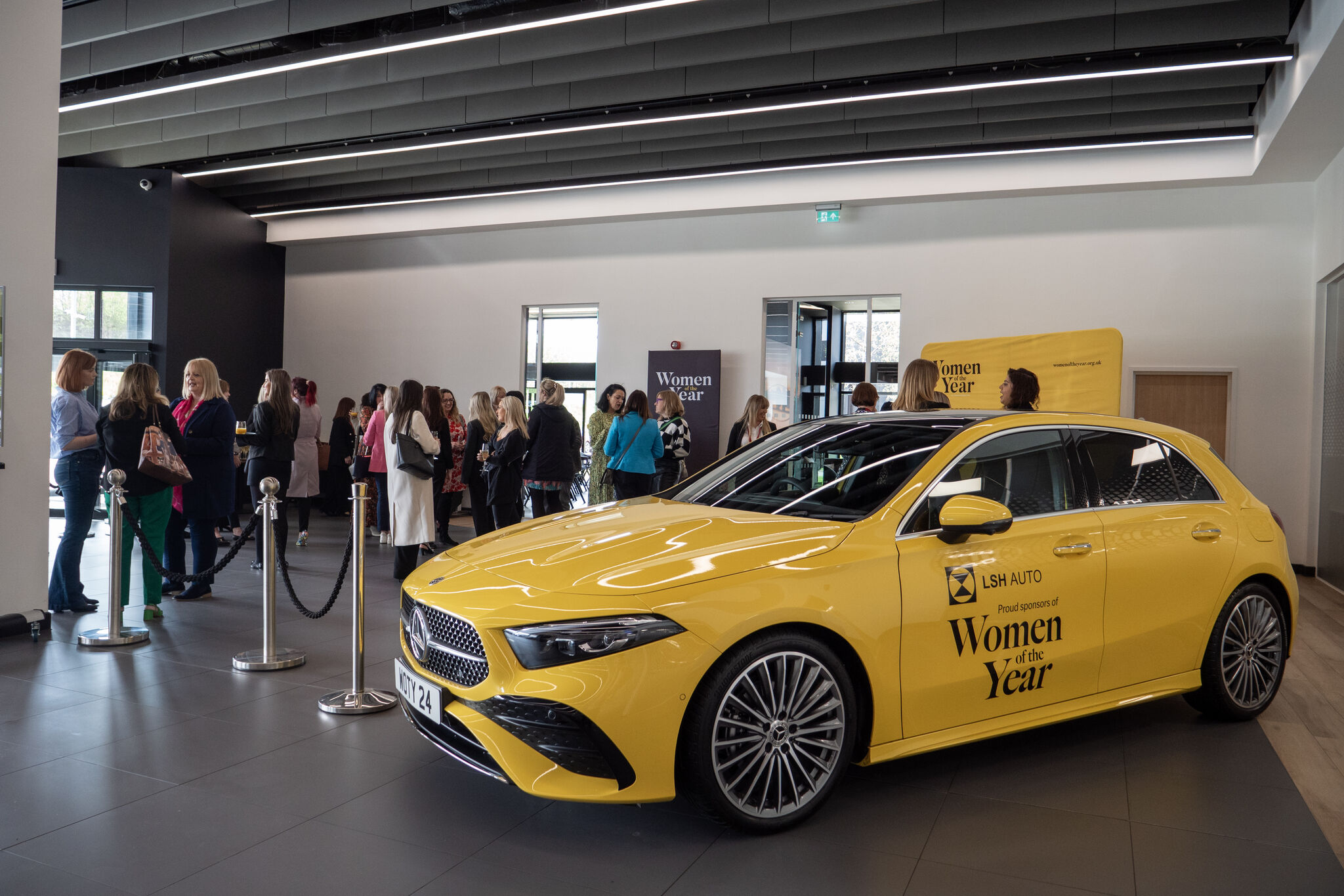 LSH Auto UK is proud to sponsor the first “Women In…” networking event at Mercedes-Benz of Stockport.