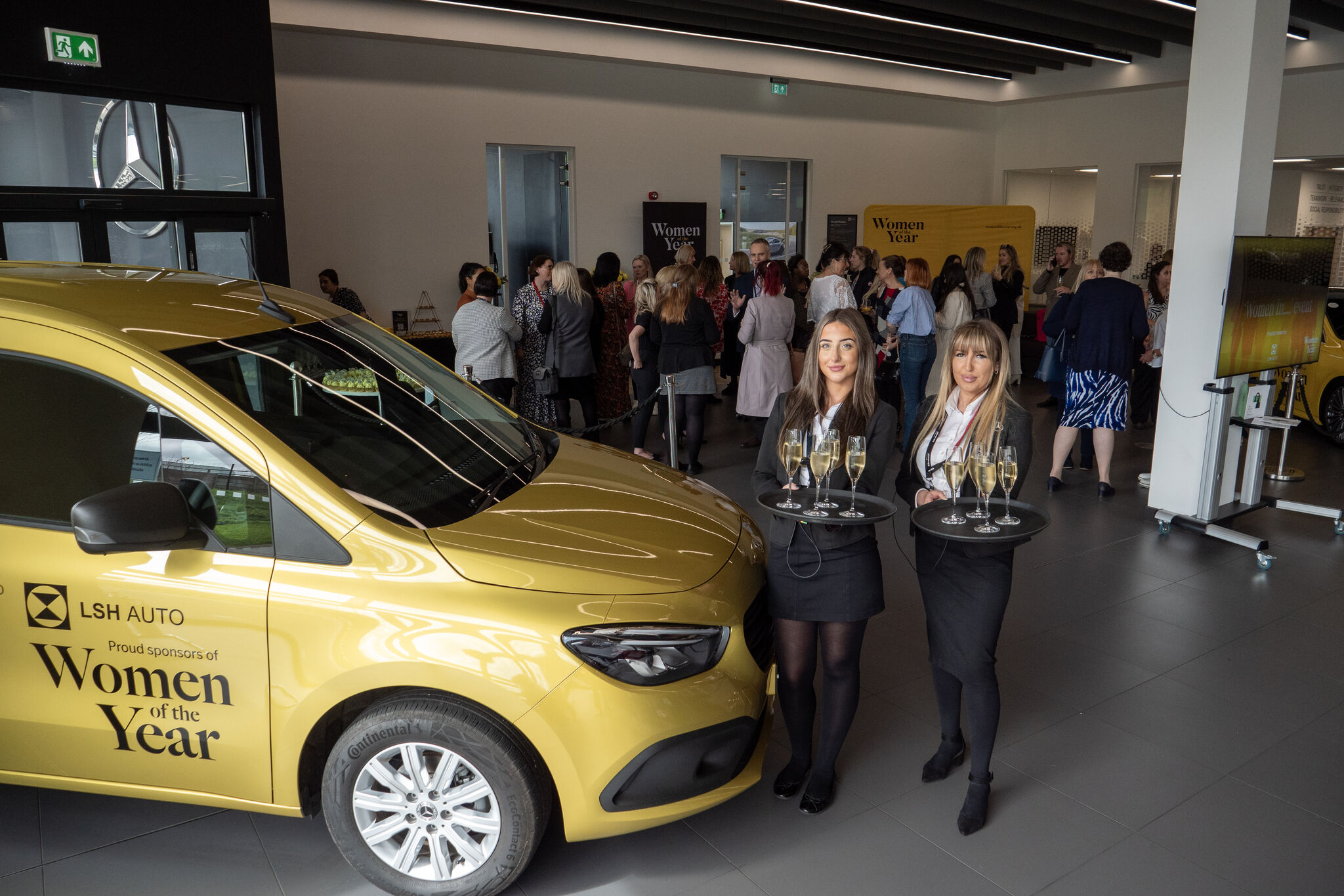 LSH Auto UK is proud to sponsor the first “Women In…” networking event at Mercedes-Benz of Stockport.